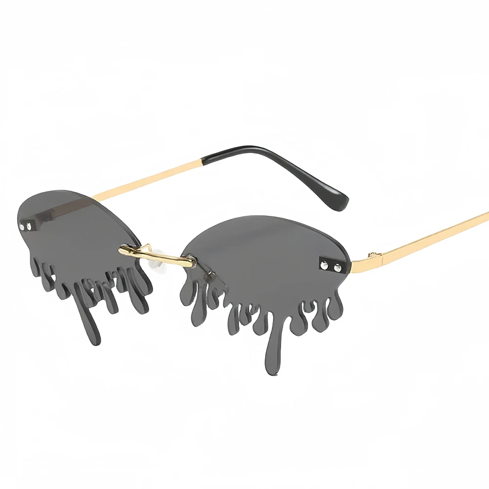 Солнечные очки MUSELIFE без оправы женские уникальные винтажные солнцезащитные