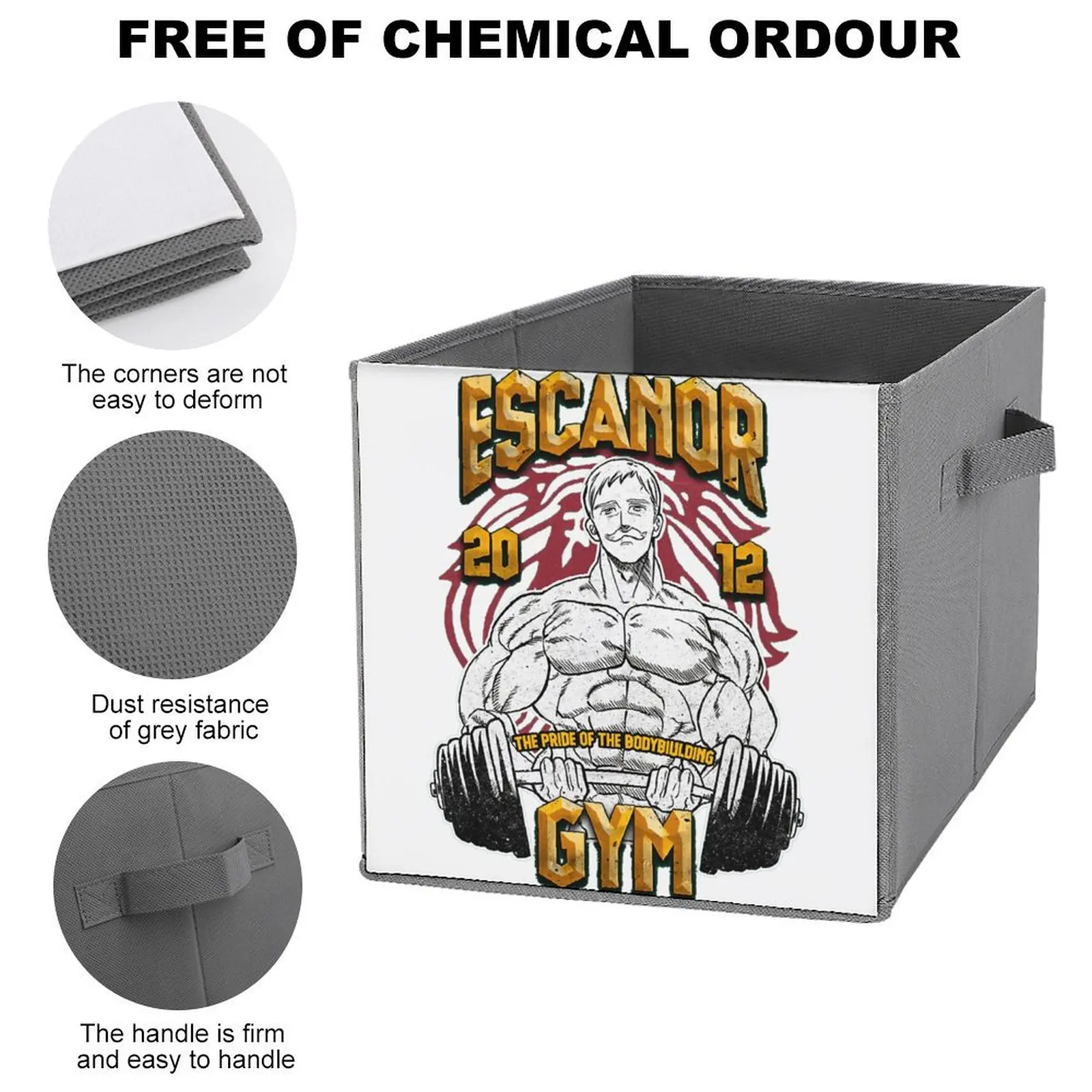 Ящики для хранения Escanor товары спортзала распродажа складная коробка органайзер