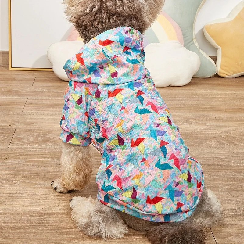 

Cartoon Dog Clothes Hoodie Thousand Paper Cranes Dogs Clothing for Pet Costume Sweet Sport Summer Fashion Chihuahua Ropa Perro