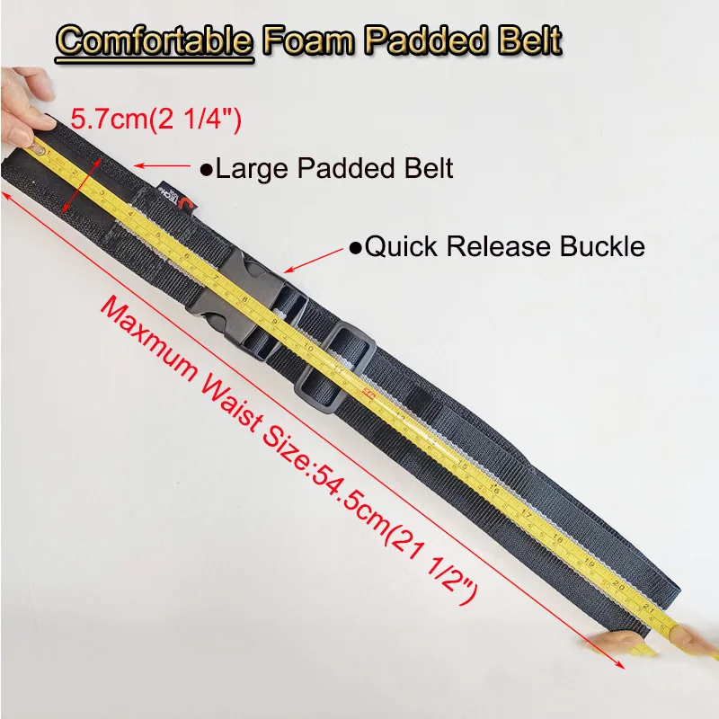 Удобный рабочий ремень Jetech 1 шт. для инструментов быстросъемная Пряжка