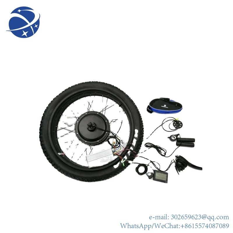 

Rear 48v1000W 24" 26" x 4.0 Electric Motor Wheel Fat Tyre Bike Conversion Kits