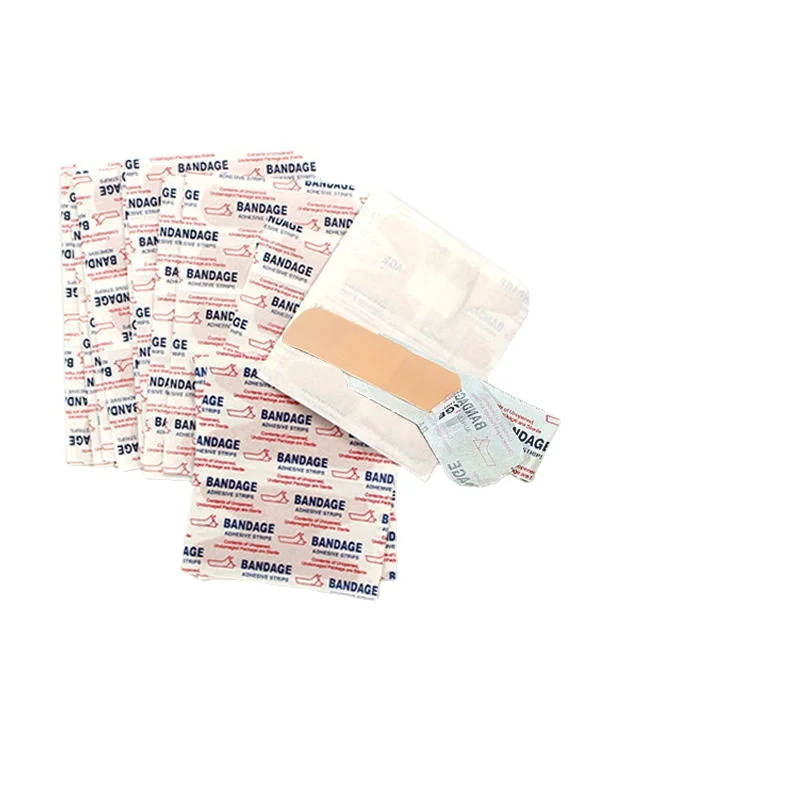 

100pcs/lot Breathable Band Aid Waterproof Bandage First Aid Wound Dressing Medical Tape Wound Plaster Emergency Kits Bandaids