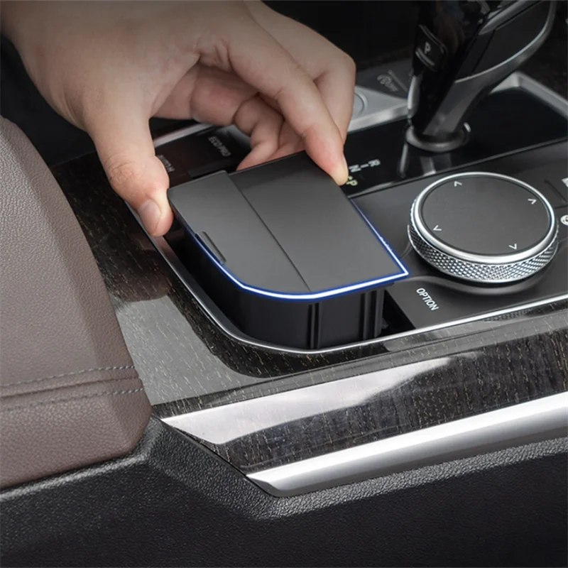 LHD RHD Автомобильная Передняя центральная консоль коробка для хранения