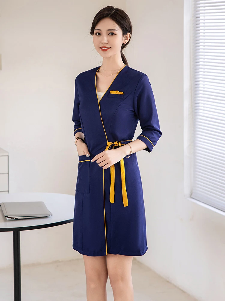 Медицинская Рабочая Униформа медсестры азиатского качества для женщин с