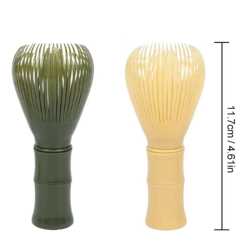 2 шт. кисть для венчика матча из полипропиленовой смолы инструменты порошка