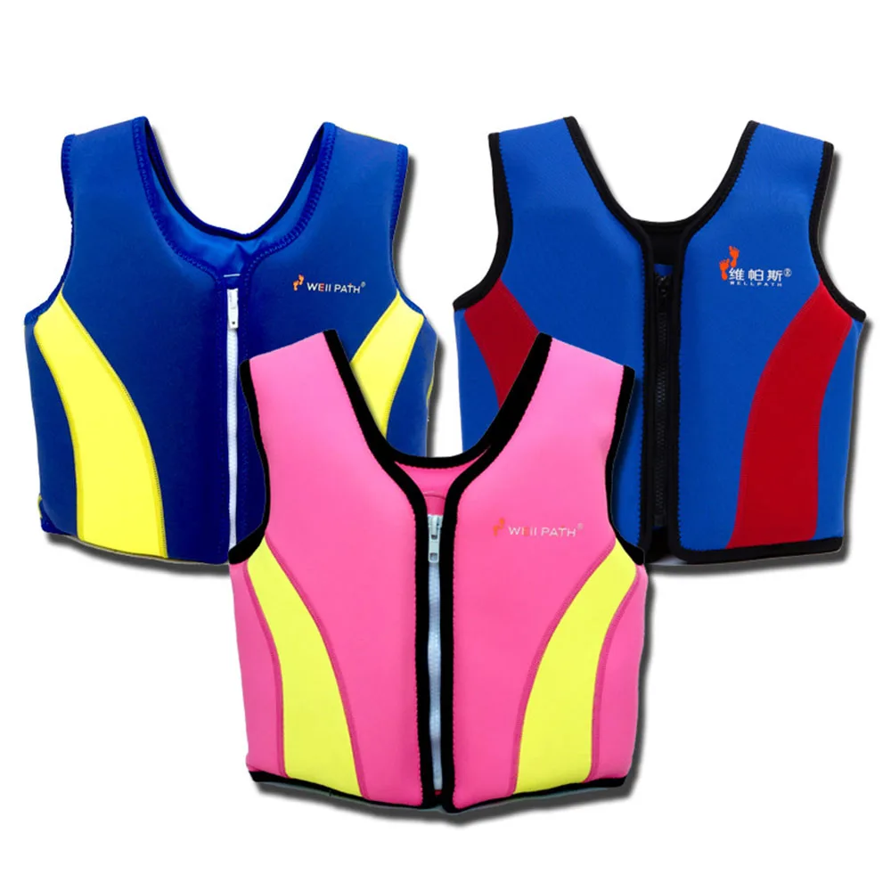 

New Children's Swimming Lifejacket Safety Neoprene Buoyancy Vest Beach Swimming Beginner Surfing Kayak Water Sports Lifejacket