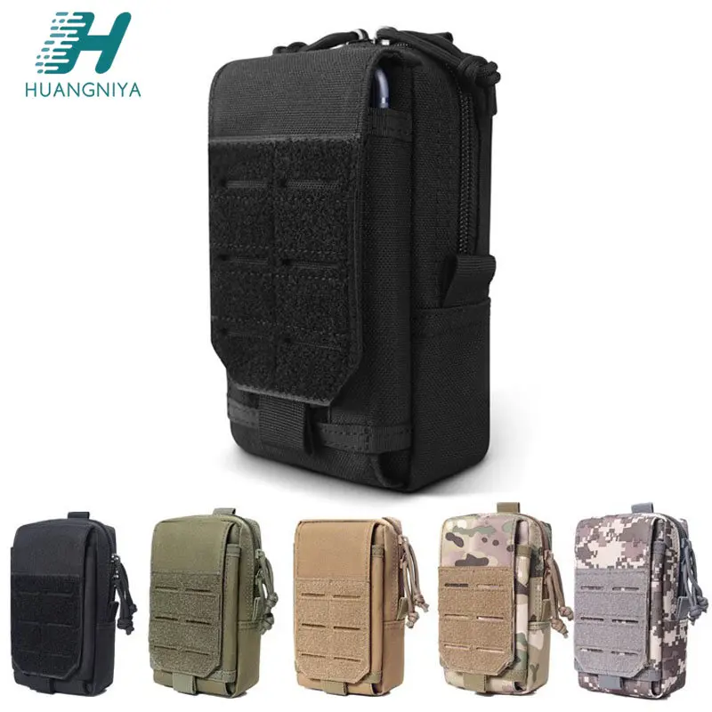

Outdoor Tactical Molle Pouch Hunting Survival First Aid Bag Running Travel Camping Bag Military Waist Pack Camo Hunting Bags