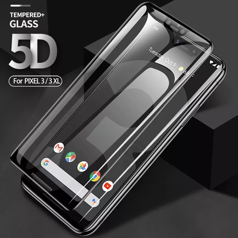 

5D Защита экрана для Google Pixel 5A 3A 4 XL Олеофобная пленка из закаленного стекла для Google 3 XL 4A 5 4XL изогнутое защитное стекло