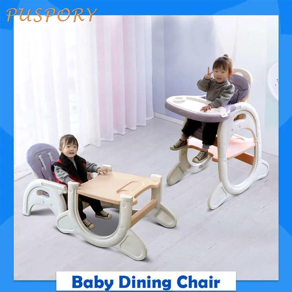 Baby Dining Chair Multifunction Thickened Support Baby Chair Detachable Dual Purpose Newborn Learn Eating Dining Seat Kid Table