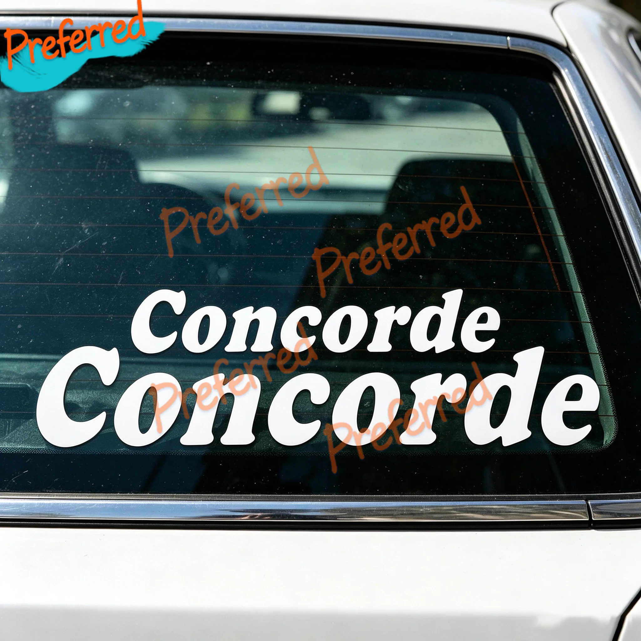 Фото 2 наклейки Concorde для автодомов и кемперов, виниловые, для улицы - настраиваемые в любом размере №3