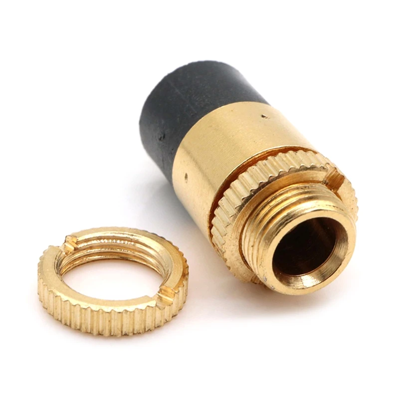 

Female Stereo Panel Mount Jack Connector Headphone Metal Connector for MP3