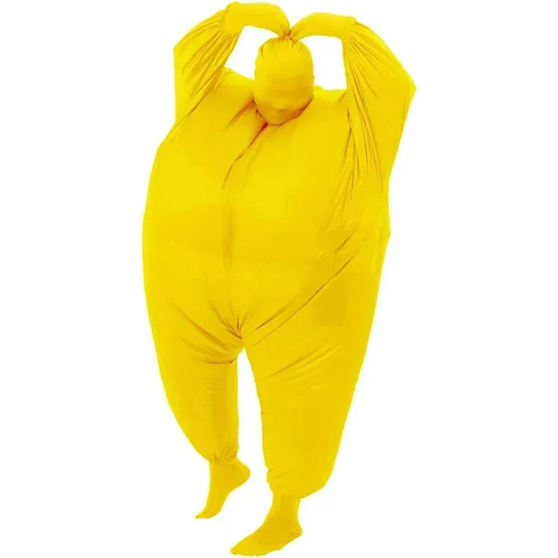 Взрослый надувной комбинезон для косплея 9-цветный костюм на Хэллоуин забавное