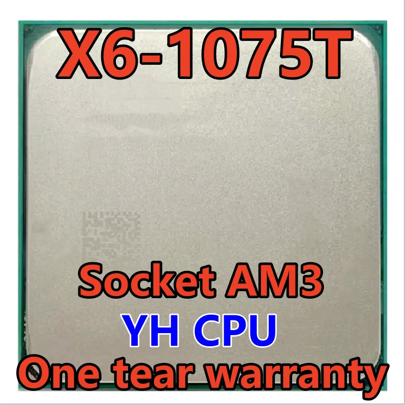 

X6 1075T X6-1075T 3.0GHz Six-Core CPU Processor HDT75TFBK6DGR 125W Socket AM3 938pin