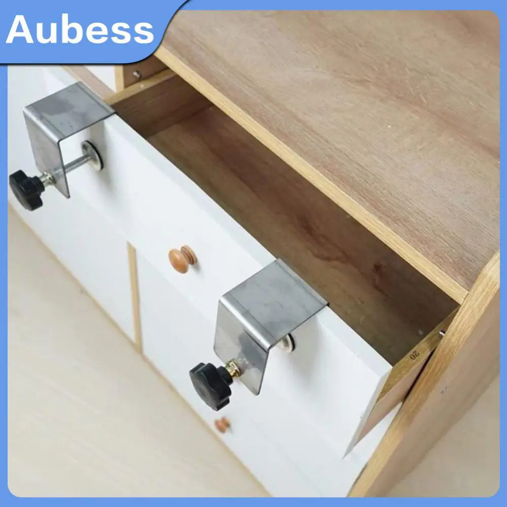 

Woodworking Steel Drawer Front Installation Clamps New Fixing Clip Drawer Panel Clips Tools Jig Cabinet Tool 1pc Easy Adjustment