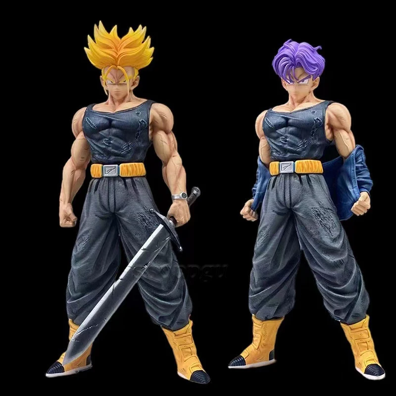

29CM Anime Dragon Ball Figure TL Temple Torankusu Trunks Super Saiyan PVC Action Figure Collection Model Toys Doll Kids Gifts