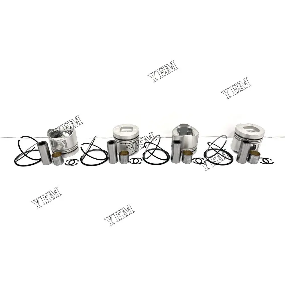 

4BE1 Cylinder Piston Kit With Ring For Isuzu Machinery Engine.