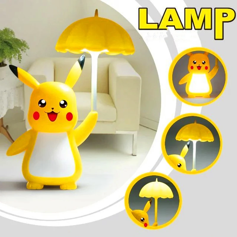 

Cartoon USB Charging Desk Lamp Folding and Bending 3 Gears Dimming Umbrella LED Night Light Learning Reading Light Birthday Gift