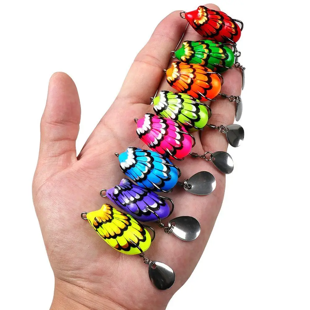 Искусственная лягушка приманка мягкая мини-приманка для рыбной ловли блесна