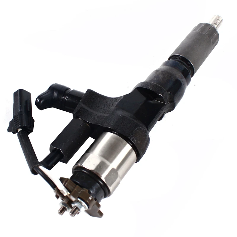 

095000-6593 / 23670-E0010 New -Diesel Fuel Injector For - Hino J08E Kobelco SK330-8 SK350 Excavator