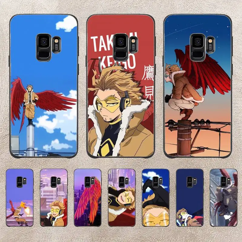 

Hawks Coat Anime My Hero Academia Phone Case For Samsung Galaxy A51 A50 A71 A21s A31 A41 A20 A70 A30 A22 A02s A13 A53 5G Cover