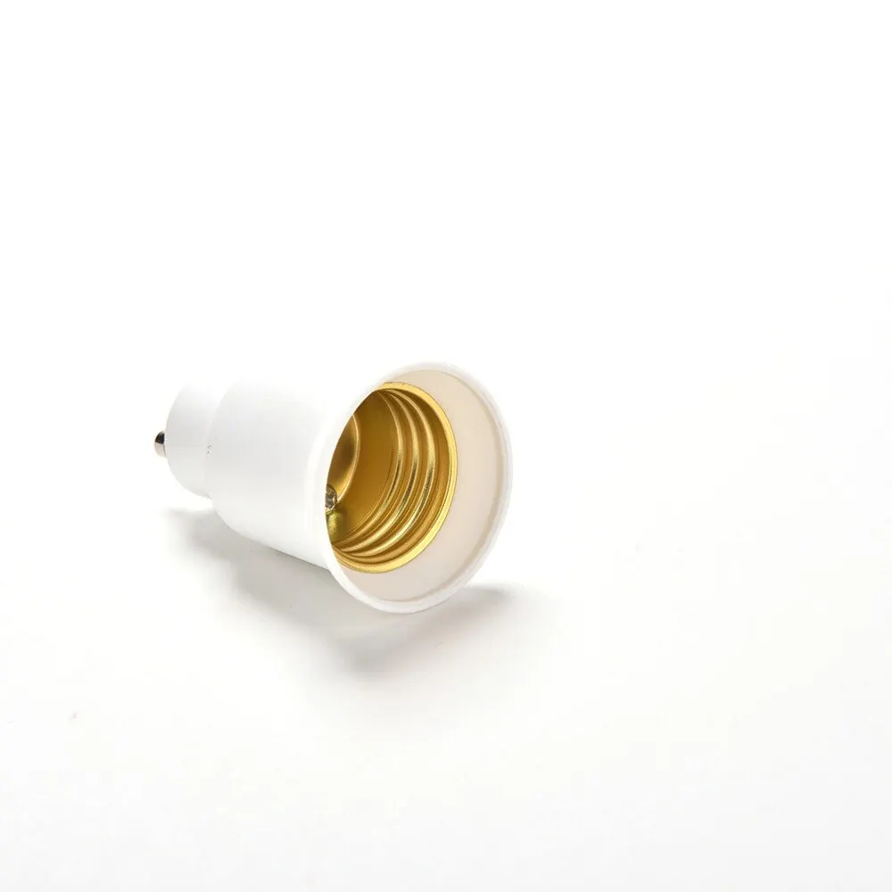 

1Pcs White GU10 to E27 E26 LED Bulb Lamp Edison Screw Socket Base Adapter Converter