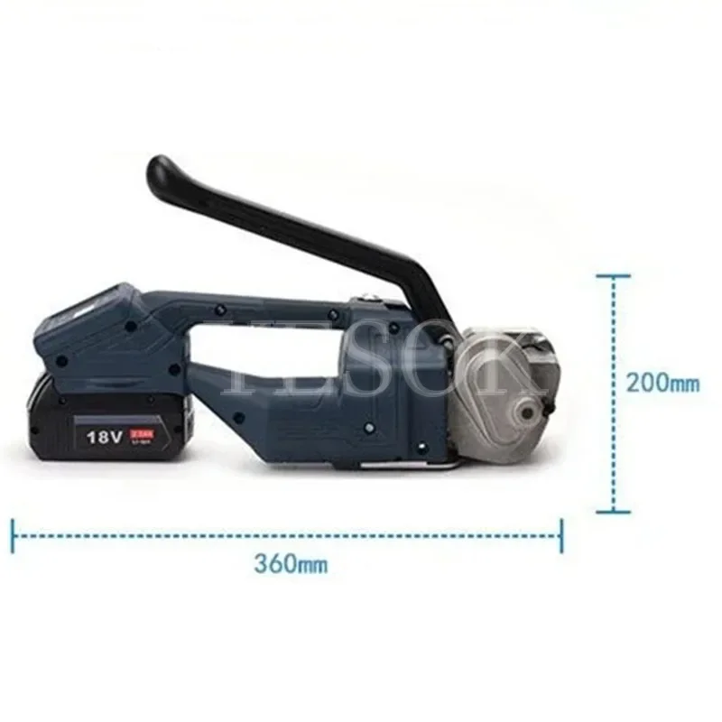 Электрическая обвязочная машина 13-16 мм PP PET упаковочная с цифровым дисплеем