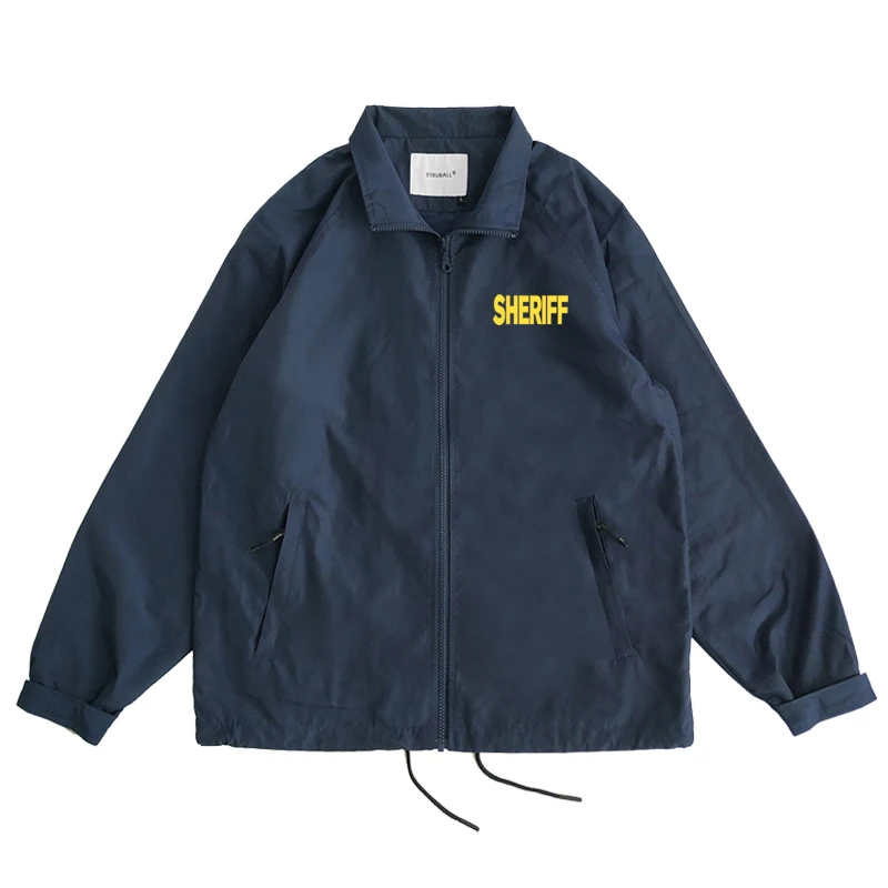 S American Police Fans Spring Autumn Identification Uniform 