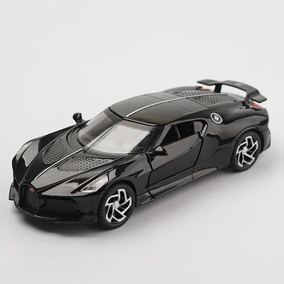 

1:32 Bugatti Lavoiturenoire Alloy Sports Car Model Diecast Metal Toy Vehicles Car Model Collection High Simulation Children Gift