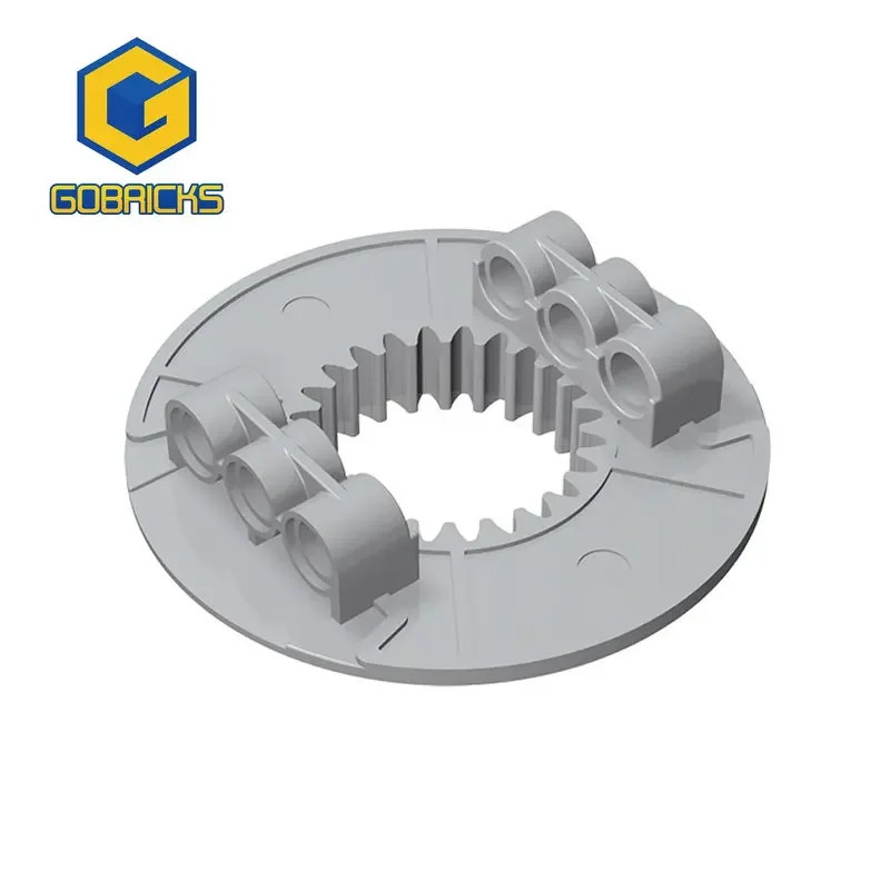 Gobrick 1 шт. вращающийся круг MOC большое основание 2 типа 24 зубца совместимые с