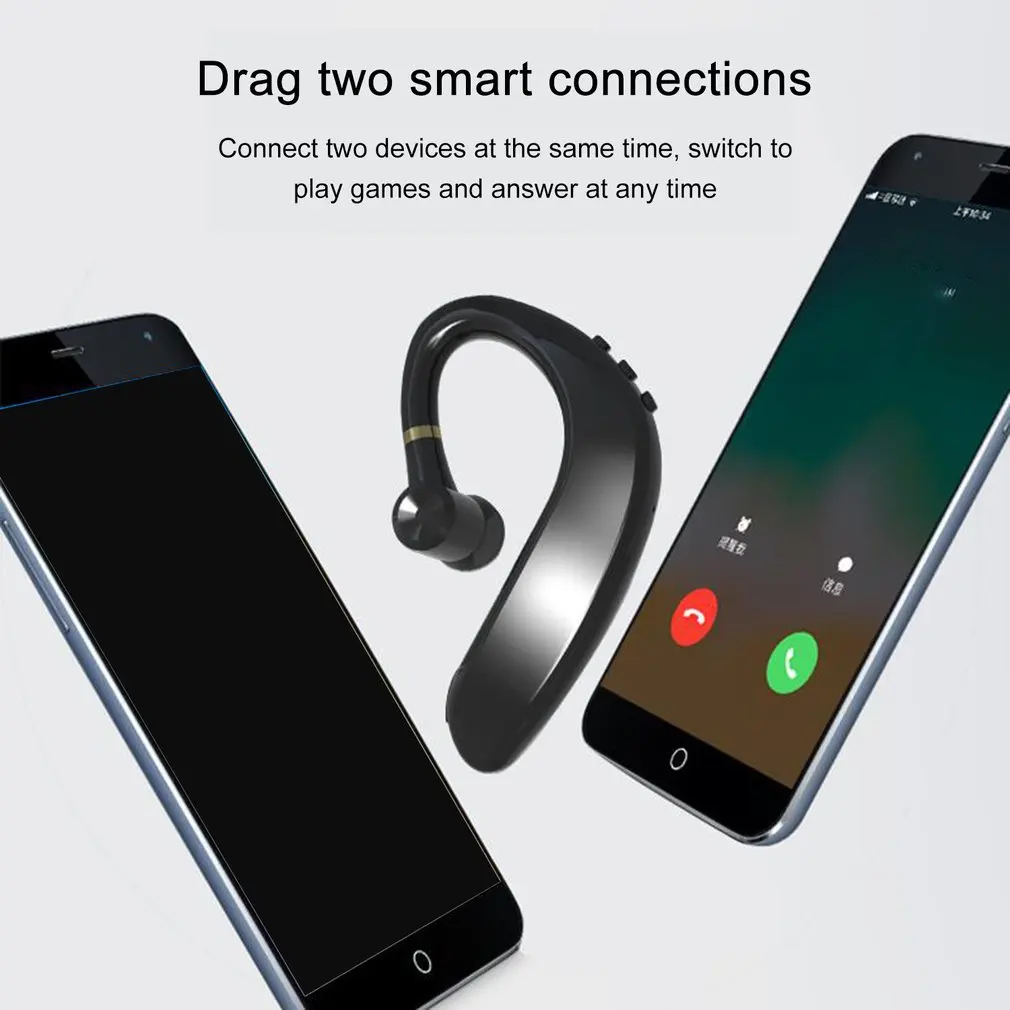 S109 V5.0 Bluetooth-совместимые беспроводные наушники-вкладыши с микрофоном |