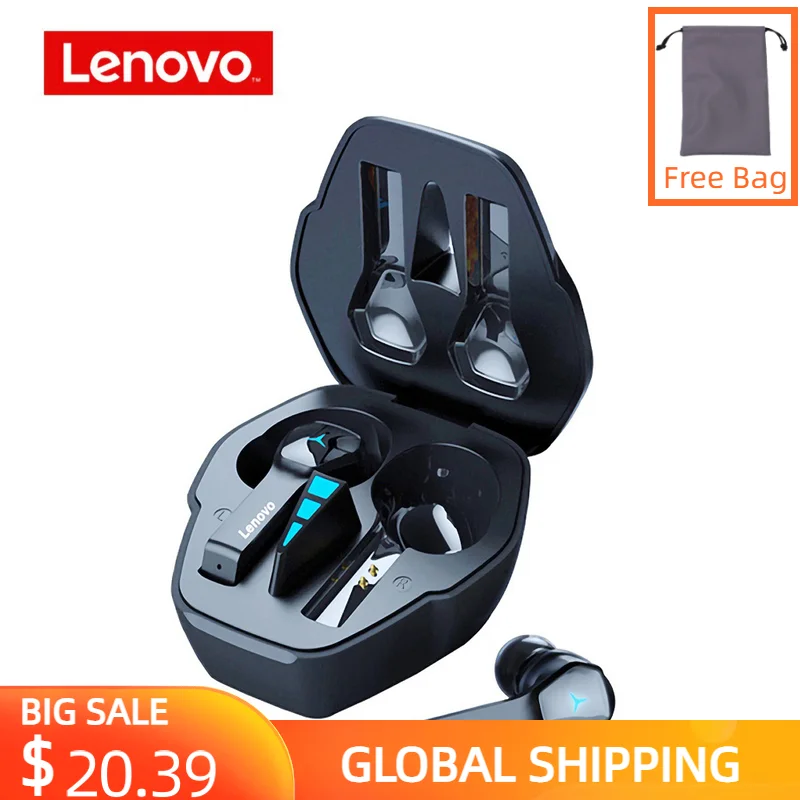 

TWS-наушники Lenovo HQ08 с поддержкой Bluetooth и микрофоном