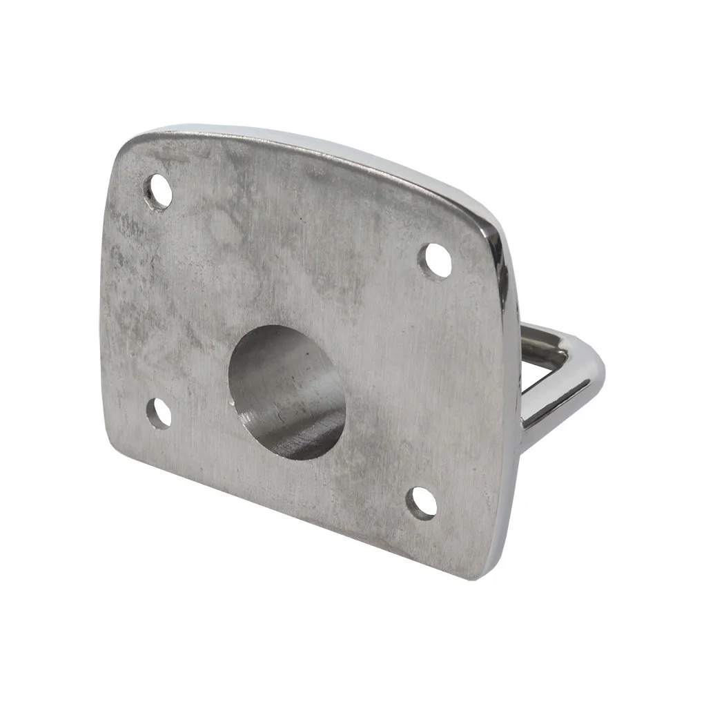 

Stainless Steel Base Marine Seat Flag Hardware 90 Degree Boat Rail Fittings Stanchion Pole Brackets Holder Replacement