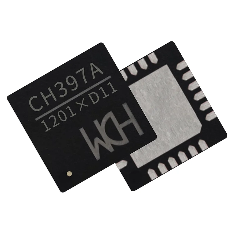 

CH397 Highly integrated USB NIC chip RISC-V MCU Ethernet MAC PHY 10Pcs/lot