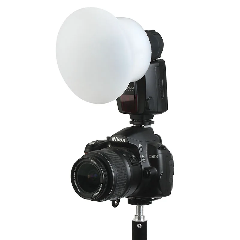 Magnetic Silicon Light Diffuser Rubber Sphere Modular Flash Accessories for Godox Canon Nikon Yongnuo Camera Speedlite as MagMod