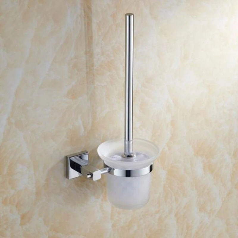 

high quality square brass Bathroom Accessories Set