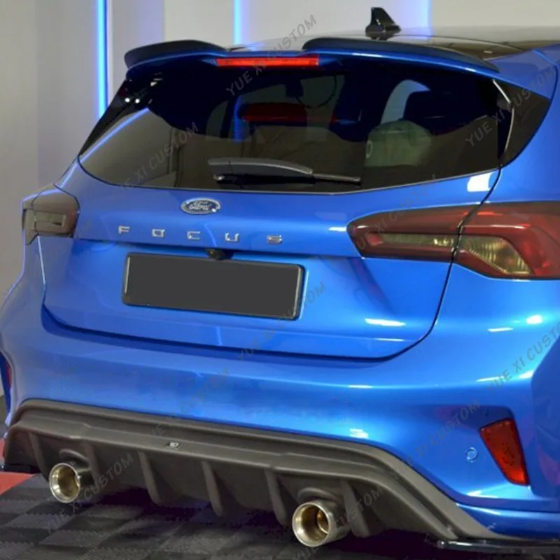 Для Ford Focus MK4 ST-Line Hatchback 2018-2023 Maxton стиль задний спойлер на крышу крыло удлинители