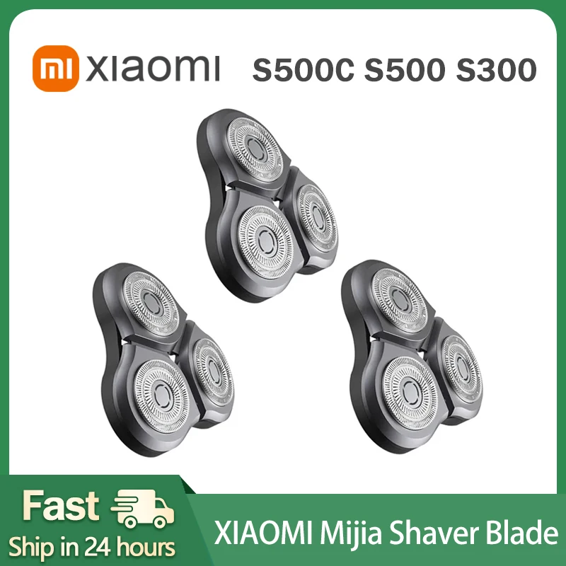 

XIAOMI Electric Shaver Razor replacement Head For Mijia S300 S500 S500C Dry Wet Shaving Machine Beard Trimmer Replaced blade