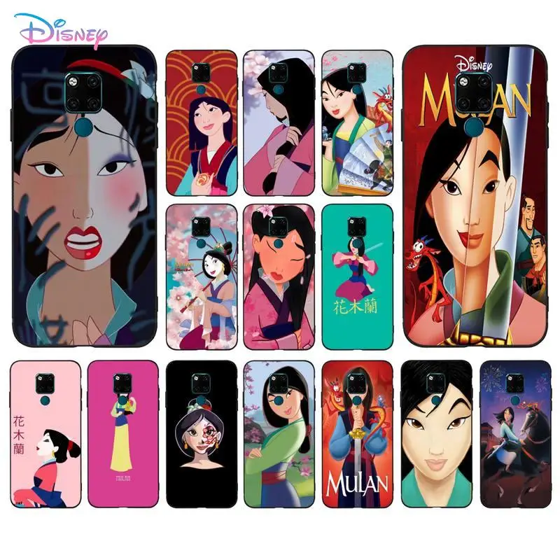 

Disney Mulan Princess Phone Case for Huawei Mate 20 10 9 40 30 lite pro X Nova 2 3i 7se
