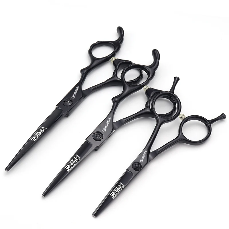 4 5/5 5/6 дюймов японские парикмахерские ножницы Seiko с плоскими зубьями тонкие для