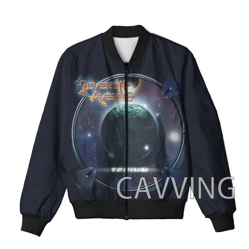 Мужская/Женская куртка-бомбер на молнии с 3D-принтом