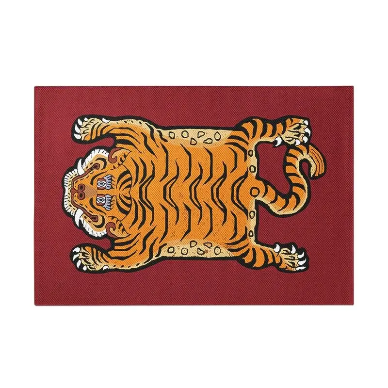 

Коврик для дома с рисунком тигра