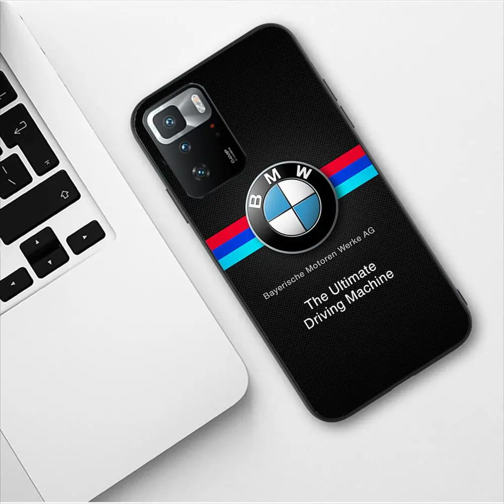 Luxury Sports Car BMW Phone Case For Redmi 9 9A 7A 10 8A 10A 8 Note 11 10S 7 11S Plus POCO X3 Pro Luxury Design Fashion Covers