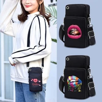 mini mobile phone cases bag wallet pouch universal for samsung galaxy note plushuaweiiphone shoulder bags mouth pattern packet