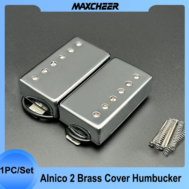 アルニコV カバードハムバッカー ピックアップ×2 SET 網線