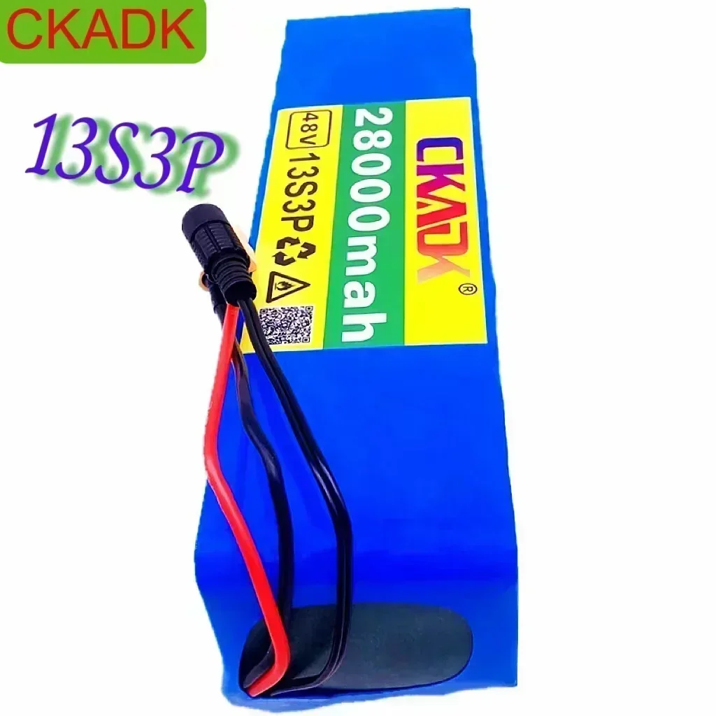 Аккумулятор 48 В 13s3p 28 Ач/28000 мАч для легковых транспортных средств 1000 Вт с BMS