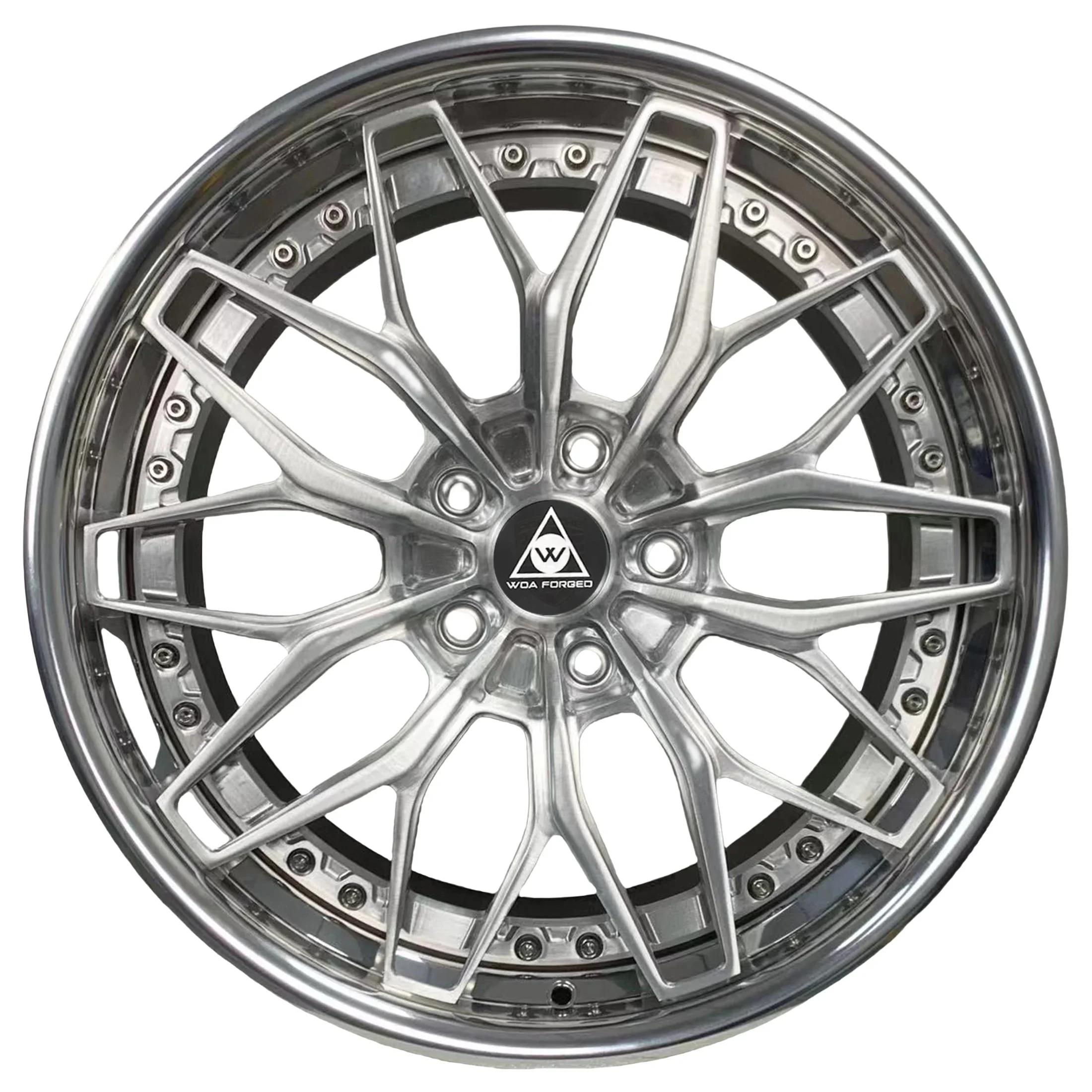 Кованые колеса из 2 предметов для легковых автомобилей 3 алюминиевые легкие 911