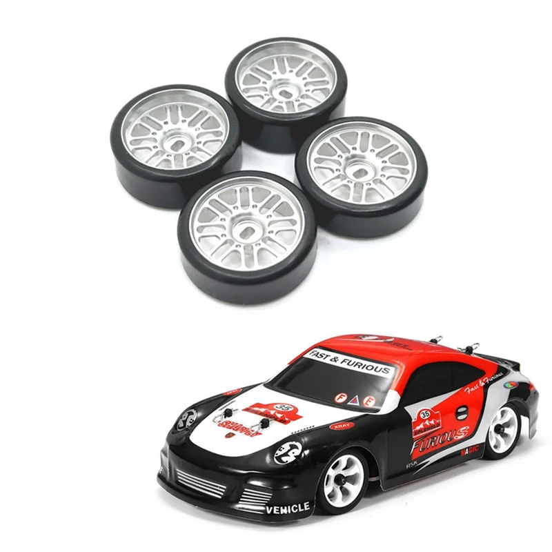 27 мм жесткие пластиковые шины для дрифта металлический обод колеса Wltoys 284131 K969 K979