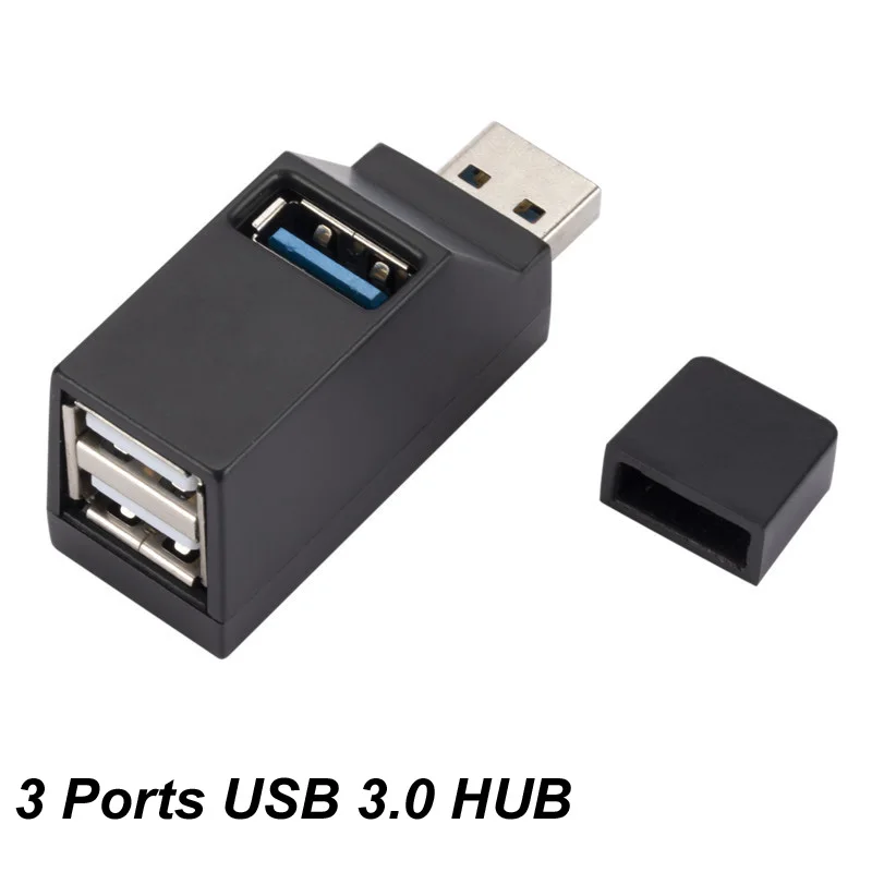 

3 Ports USB 3.0/2.0 HUB 5Gbps Adapter Extender USB Hub High Speed Data Transfer USB Splitter Docking Station for PC Laptop