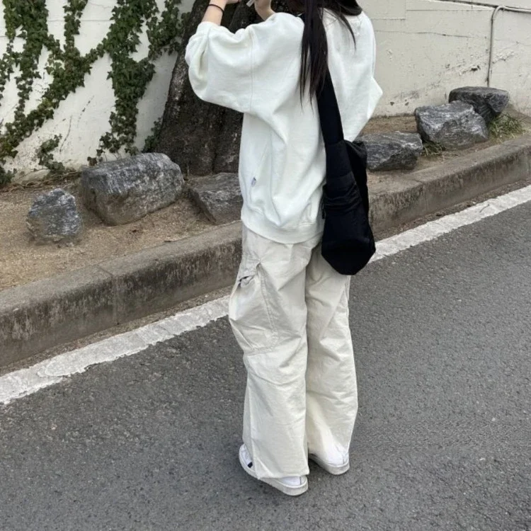 Короткие брюки с несколькими отделениями для женщин неформальные гранж Y2k verano 2024