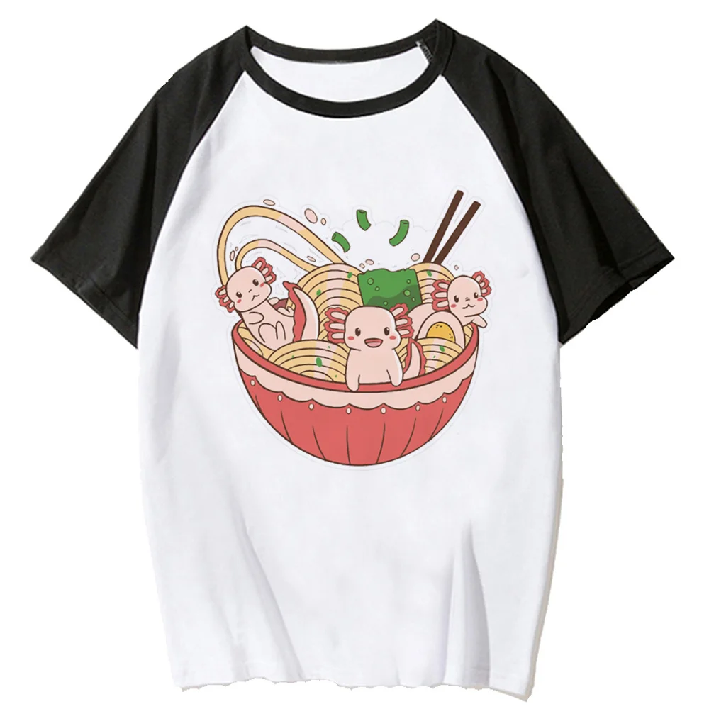 

Axolotl tshirt women manga t-shirts female designer graphic y2k clothes